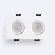Imagen de Foco Downlight Cuadrado Basculante GU10 6W Corte 75x150 mm PC