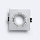 Imagem de Aro Downlight Quadrado Cónico Basculante para Lâmpada LED GU10/GU5.3 Corte Ø 75 mm