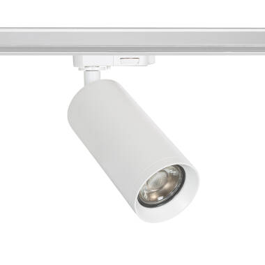 Foco Porta-Lâmpadas de Carril Trifásico Cuarzo para Lâmpada GU10