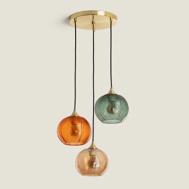 Imagen de Lámpara Colgante Cristal Tri Klimt