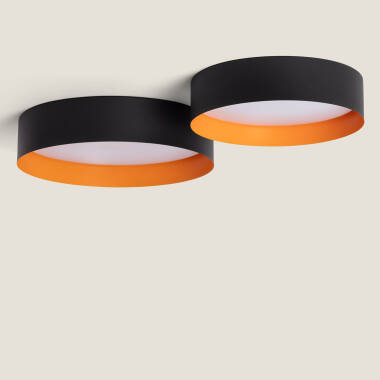 Imagen de Plafón de Techo LED 40W Acero Talagapa L Ø500 mm