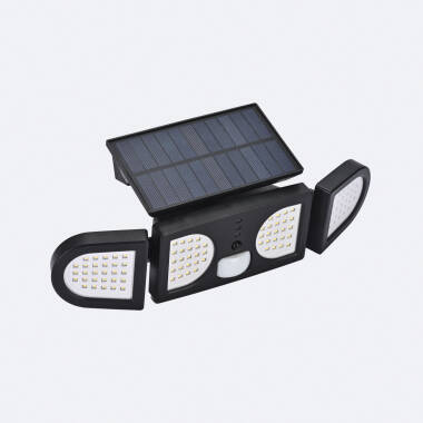 Foco Projetor LED Solar 5W IP com Sensor de Movimento PIR e Crepuscular