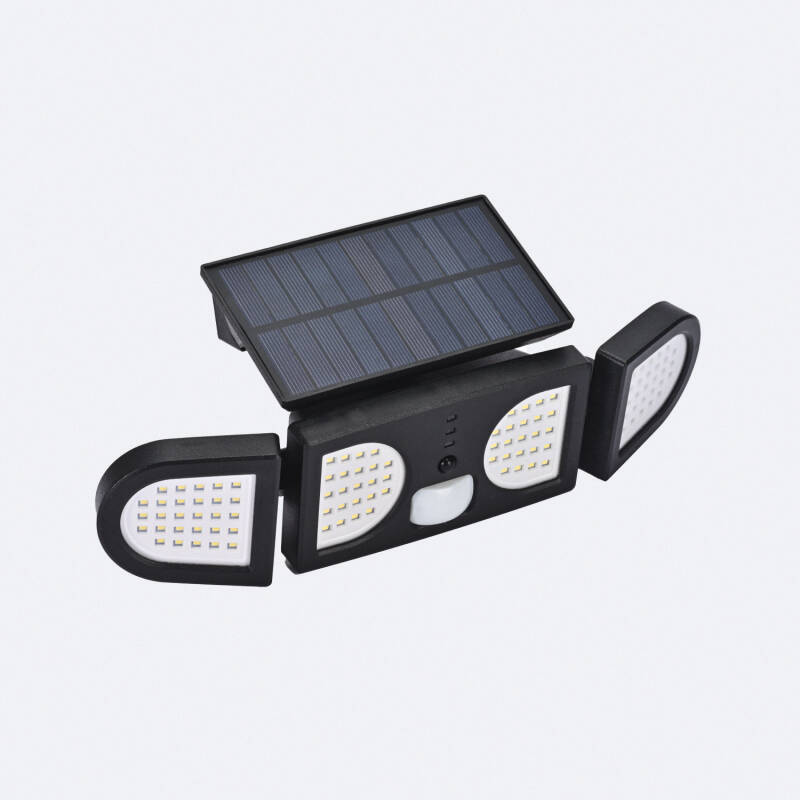 Imagen de Foco Proyector LED Solar 5W IP65 con Sensor de Movimiento PIR y Crepuscular