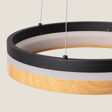 Imagen de Lámpara Colgante LED 30W Acero Dazala