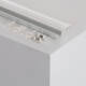 Imagen de Perfil de Aluminio Superficie con Tapa Continua para Tiras LED hasta 12 mm