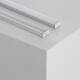 Imagem de Perfil de Alumínio de Superfície com Cobertura Contínua para Fitas LED até 12mm