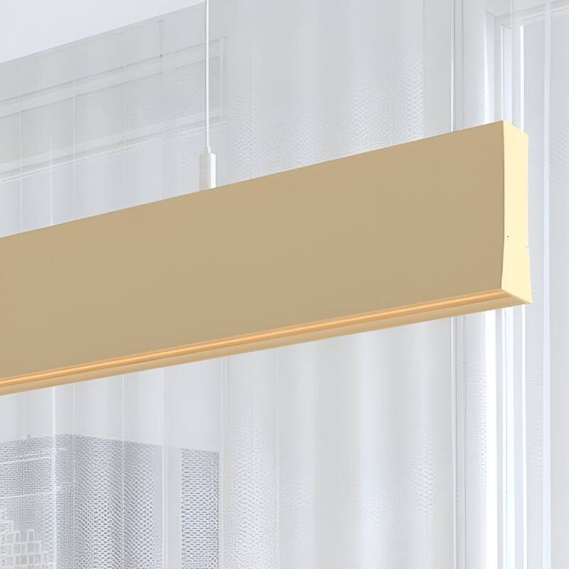 Imagem de Candeeiro Suspenso Linear LED 42W Aluminio CCT Iluminação Dupla Cara Funky Chic