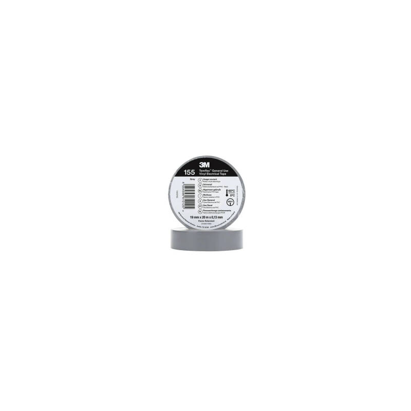 Imagen de Cinta Aislante Temflex 155 PVC 19mm x 20m 3M 7100184744