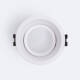 Imagen de Aro Downlight Circular Basculante para Bombilla LED GU10 / GU5.3 Corte Ø75 mm Suefix