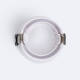 Imagen de Aro Downlight Circular Basculante para Bombilla LED GU10 / GU5.3 Corte Ø75 mm Suefix