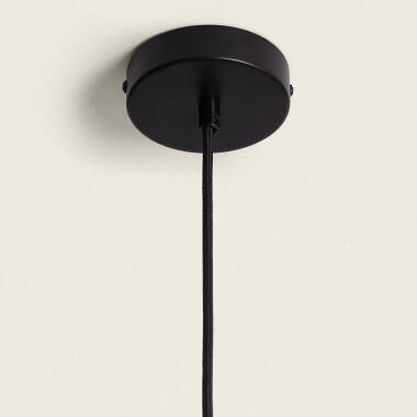 Imagem de Candeeiro Suspenso Metal e Vidro Belma