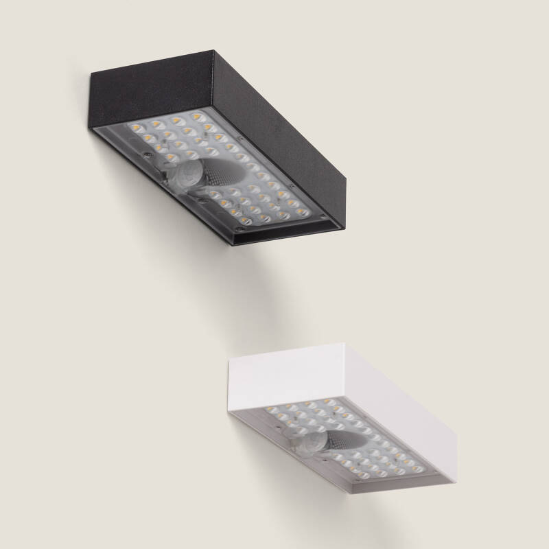 Producto de Aplique de Pared Exterior LED 6W Karl Solar Negro
