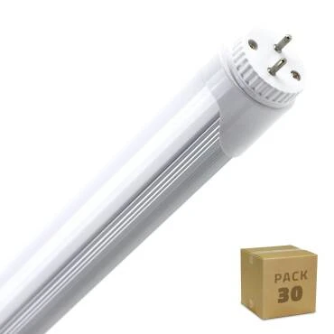 Fotografía del producto: Tubo LED T8 G13 120 cm Aluminio Conexión Un Lateral 18W 120 lm/W (Pack 30 un)