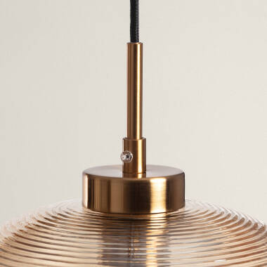 Imagem de Candeeiro Suspenso Metal e Vidro Beryl