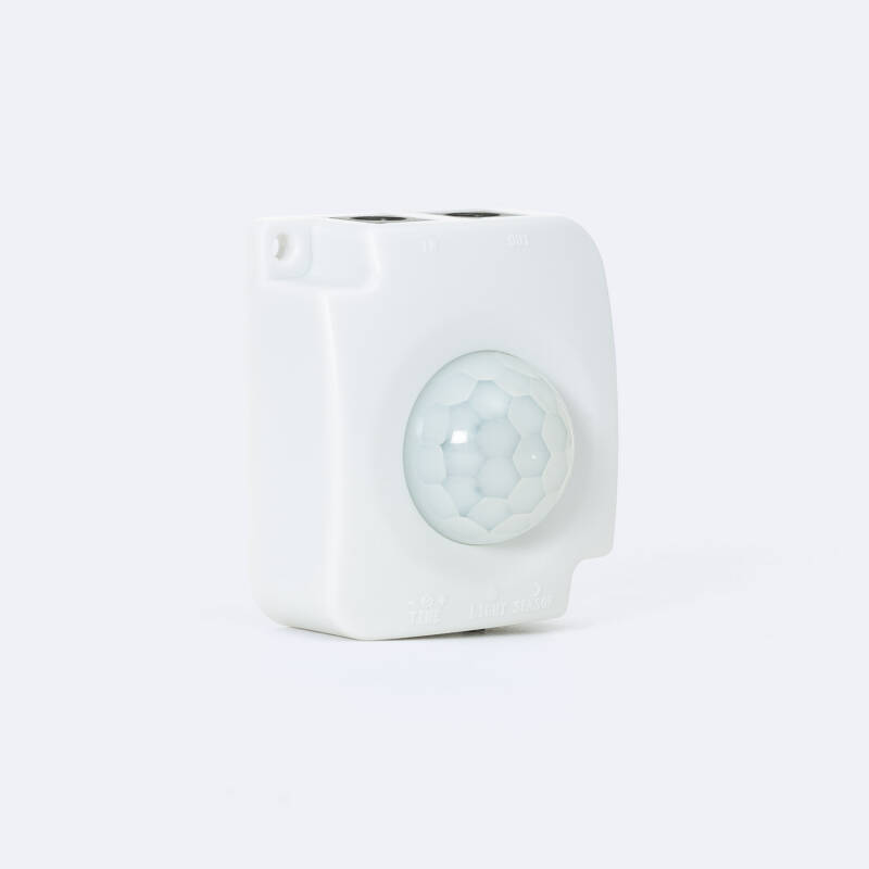 Imagen de Sensor de Movimiento PIR 120º para Tira LED 12/24V DC Conector Jack 