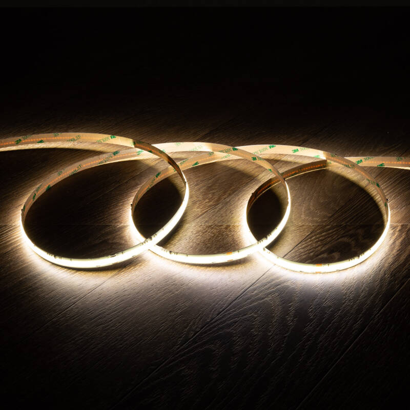 Imagen de Tira LED Digital SPI 24V COB 360 LED/m 5m Ancho 10mm Corte 8 cm IP20