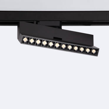 Fotografia do produto: Foco Carril Linear LED Monofásico 12W Regulável CCT Seleccionável Elegant Optic Preto