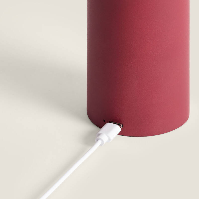 Produto de Candeeiro de Mesa LED Portátil com Bateria USB Recarregável Leta