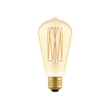 Bombilla Filamento LED E27 7W 640 lm ST64 Regulable Creative-Cables BB-C54