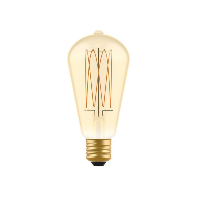 Imagem de Lâmpada Filamento LED E27 7W 640 lm ST64 Regulável Creative-Cables BB-C54