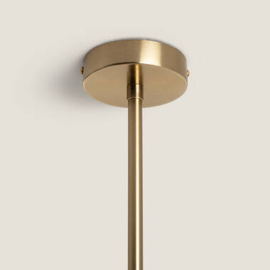 Imagen de Lámpara Colgante Metal y Cristal Jaelyn