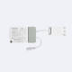 Imagen de Panel LED 60x60 cm 42W 4000 lm Regulable PHILIPS Xitanium con Caja de Conexiones Rápidas y Cable de Seguridad