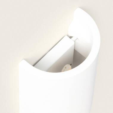 Imagen de Aplique de Pared Yeso Round Vulni