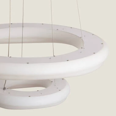 Imagem de Candeeiro Suspenso LED 72W Metal Ø550 mm Kate Duo