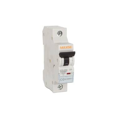Disjuntor Magnetotérmico 1P  4-40A 6kA Curva C MAXGE Alpha+
