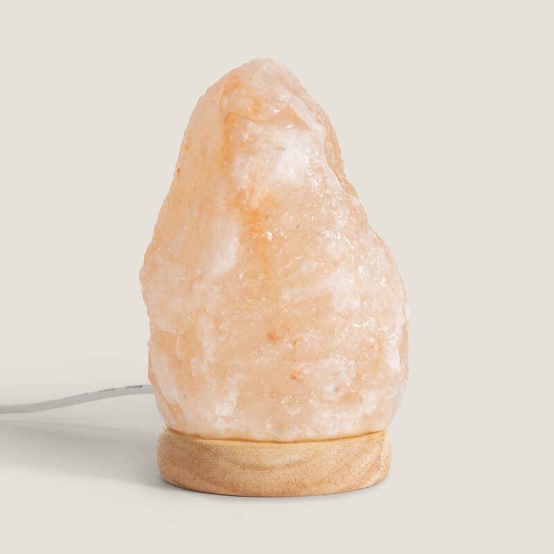 Produto de Candeeiro de Mesa LED Sal Mineral com Conexão USB 