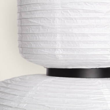 Imagen de Lámpara Colgante Papel y Metal Hao Tupai