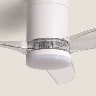 Imagen de Ventilador de Techo Silencioso Angistri Blanco 132cm Motor DC