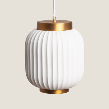 Imagem de Candeeiro Suspenso de Porcelana Irazu Jeko