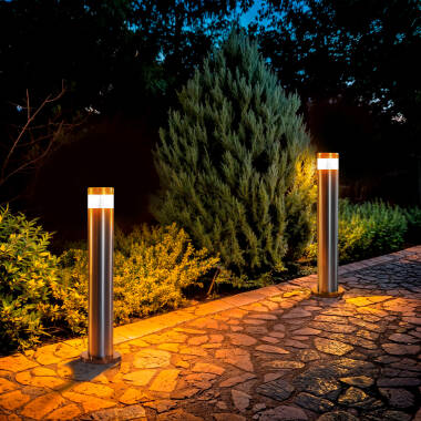Imagen de Baliza Exterior LED 5W Superficie Pie 50cm Inti Inox
