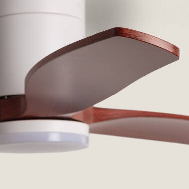 Imagen de Ventilador de Techo Silencioso Angistri Blanco 132cm Motor DC
