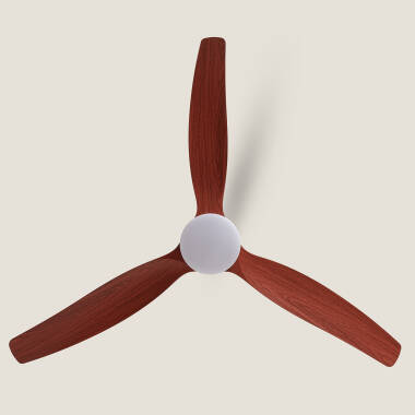 Imagem de Ventoinha de Teto Silenciosa Angistri Branco 132 cm com Motor DC