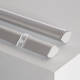 Imagen de Perfil de Aluminio Esquina con Tapa Circular Continua para Tira LED hasta 20 mm