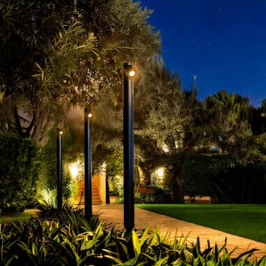 Imagem de Baliza Exterior LED 6W Superfície de Pé 80cm Rihard