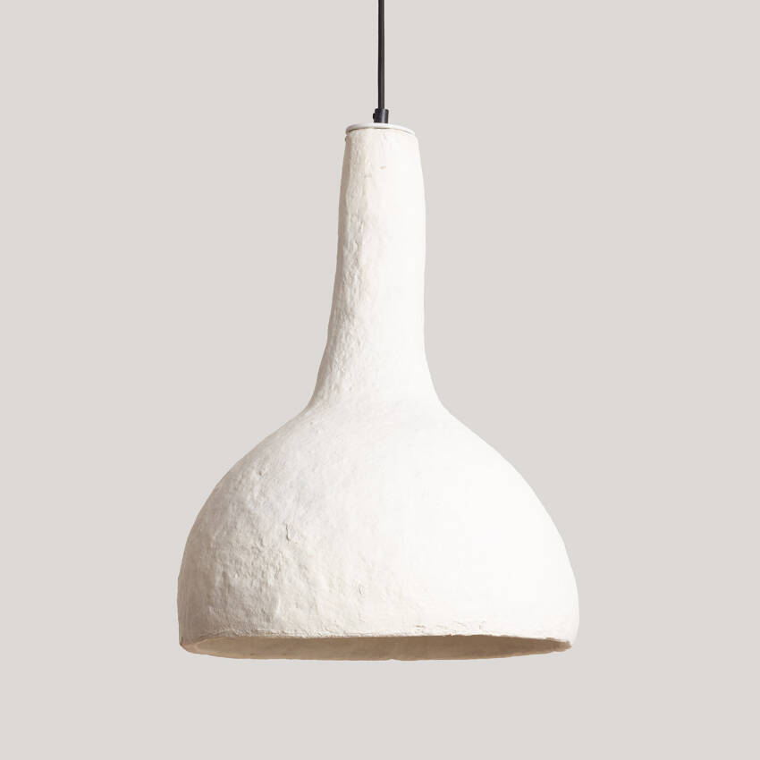 Candeeiro Suspenso Papel Maché Gilem ILUZZIA