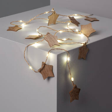 Estrelas de Natal com Luzes Integradas