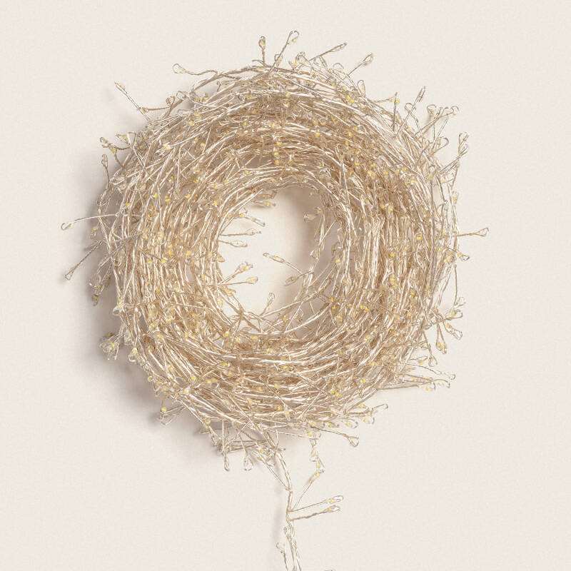 Imagem de Grinalda Exterior Arame LED Cromada 5m Racimo