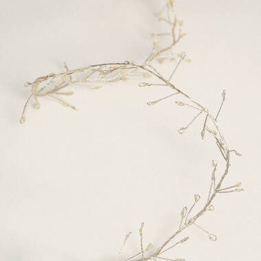 Imagem de Grinalda Exterior Arame LED Cromada 5m Racimo