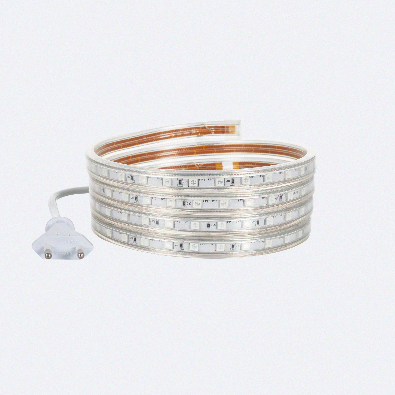 LED-Streifen RGB 220V AC 60 LED/m IP65 nach Mass Breite 16mm Schnitt jede 100cm - Bild 76 von 128
