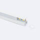Imagen de Perfil Aluminio Estantería para Tira LED hasta 12 mm con Tapa Continua
