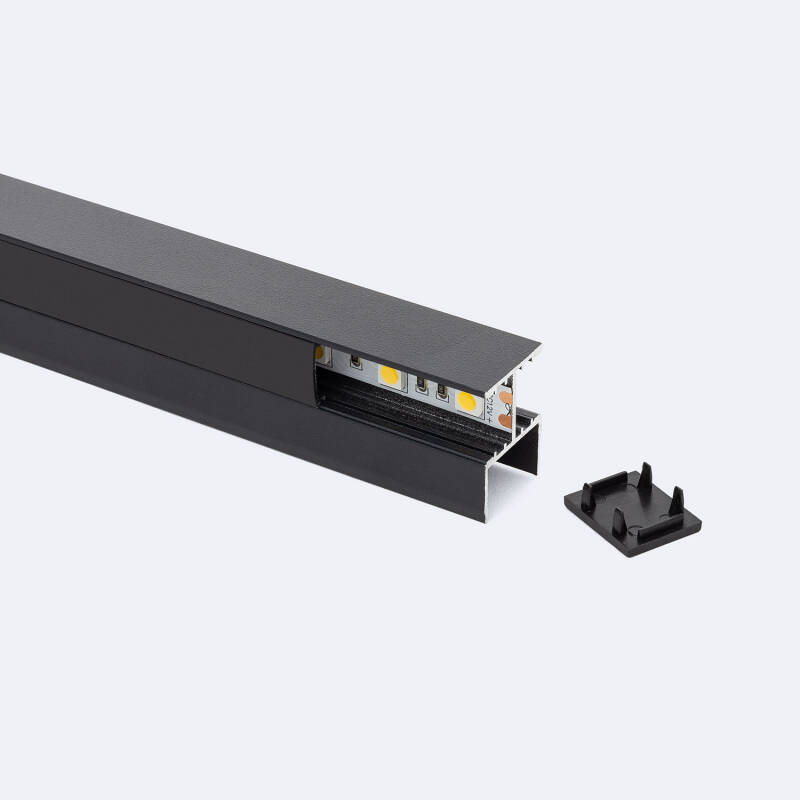Imagen de Perfil Aluminio Estantería para Tira LED hasta 12 mm