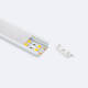 Imagen de Perfil Aluminio Empotrable para Tira LED hasta 18 mm con Tapa Continua