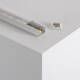 Imagen de Perfil Aluminio Superficie para Tira LED hasta 15 mm con Tapa Continua