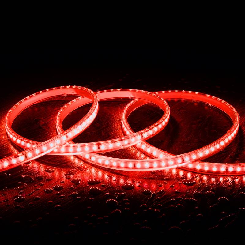 Imagen de Tira LED Regulable 220V SMD 120 LED/m Color 7.5W/m Ancho 12mm Corte 20cm IP65 a Medida