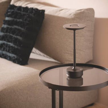 Imagen de Lámpara de Mesa LED Portátil Metal con Batería USB Recargable Astrid