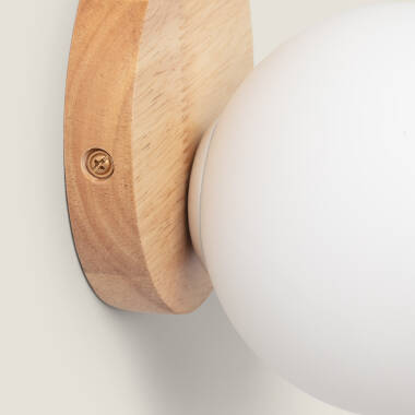 Imagen de Aplique de Pared de Madera Kamulo